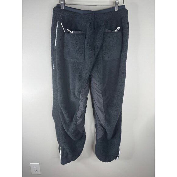 Free People Movement Sundown Fleece Jogger Black Sherpa Cozy Pants Size M NWT - Picture 6 of 7